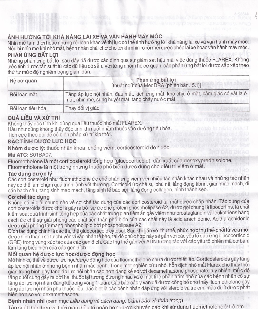 Hình ảnh Thuốc nhỏ mắt Flarex Alcon điều trị viêm không nhiễm khuẩn (5ml)