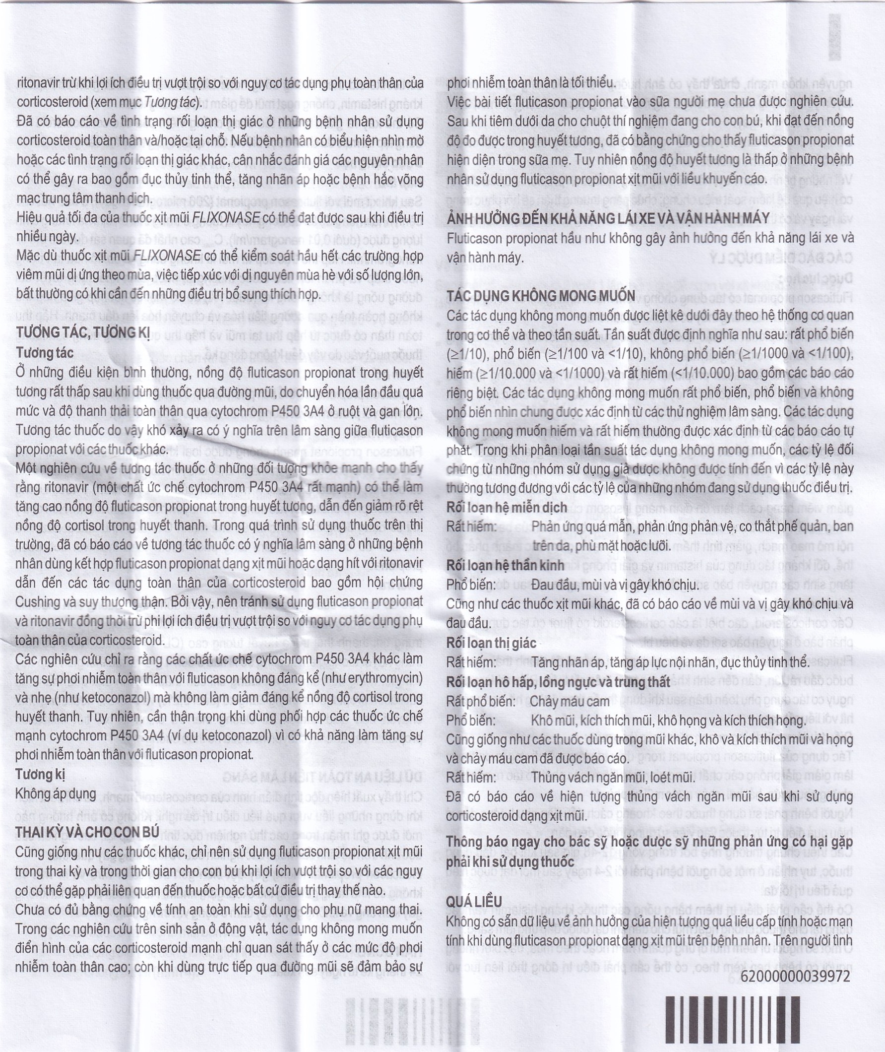 Hình ảnh Xịt mũi Flixonase 0.05% GSK điều trị viêm mũi dị ứng (60 liều)