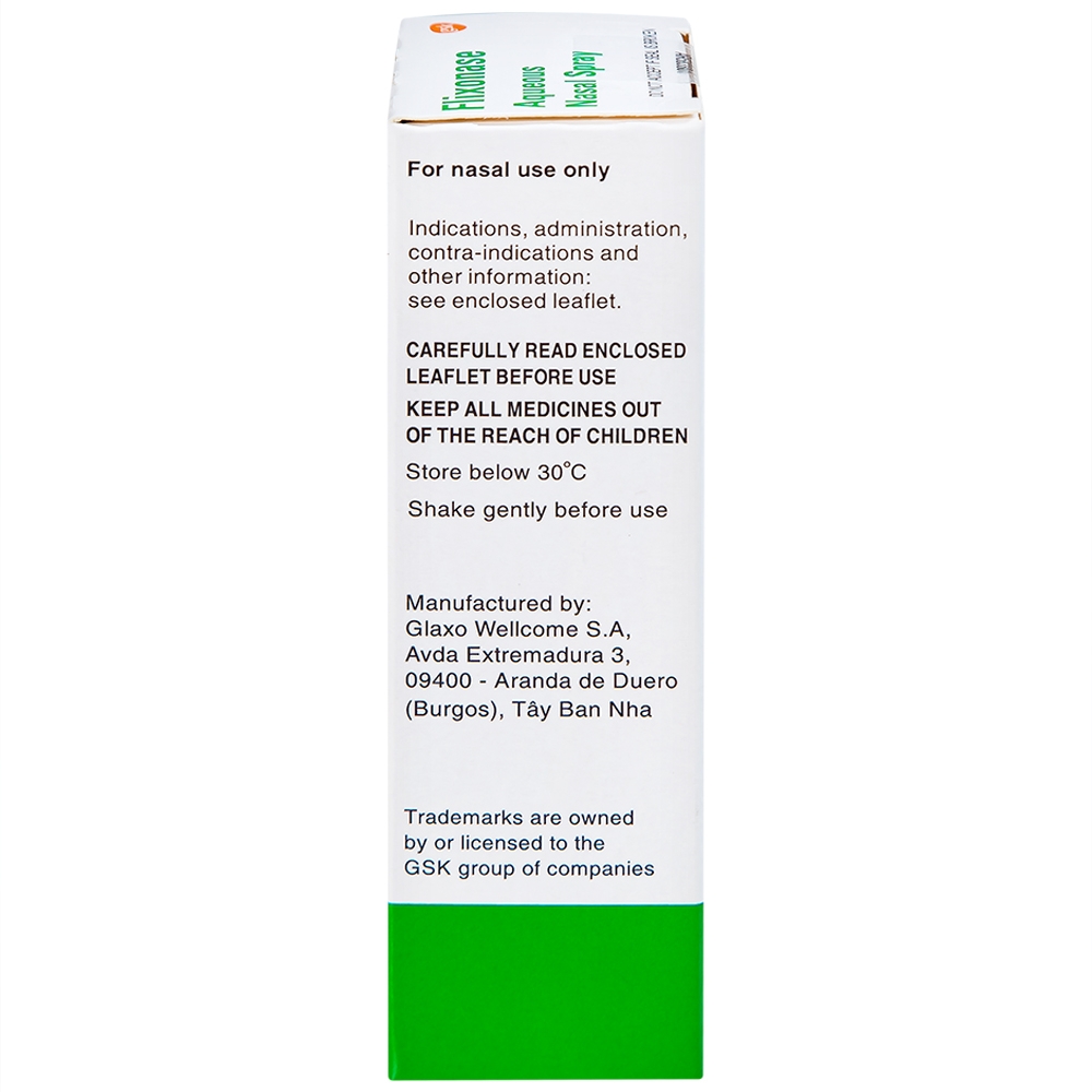 Hình ảnh Xịt mũi Flixonase 0.05% GSK điều trị viêm mũi dị ứng (60 liều)