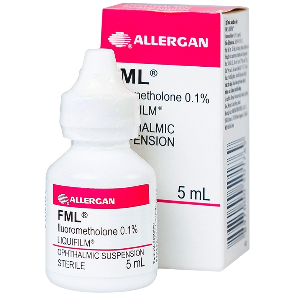 Hình ảnh Thuốc nhỏ mắt FML Allergan điều trị viêm mí mắt, kết mạc nhãn cầu (5ml)