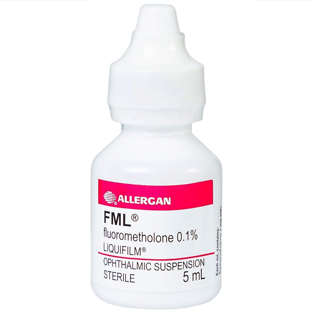 Hình ảnh Thuốc nhỏ mắt FML Allergan điều trị viêm mí mắt, kết mạc nhãn cầu (5ml)