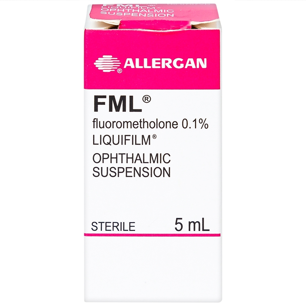 Hình ảnh Thuốc nhỏ mắt FML Allergan điều trị viêm mí mắt, kết mạc nhãn cầu (5ml)