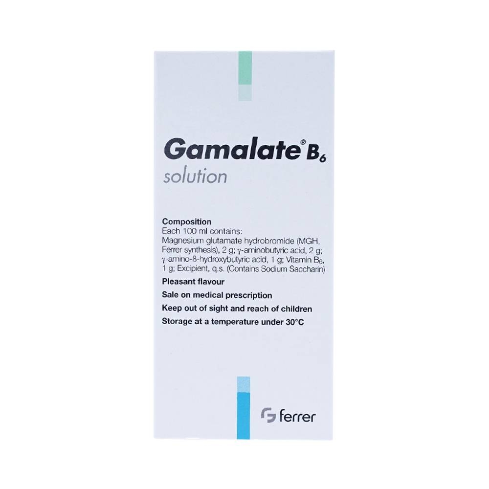 Hình ảnh Dung dịch Gamalate B6 điều trị suy nhược thần kinh (80ml)
