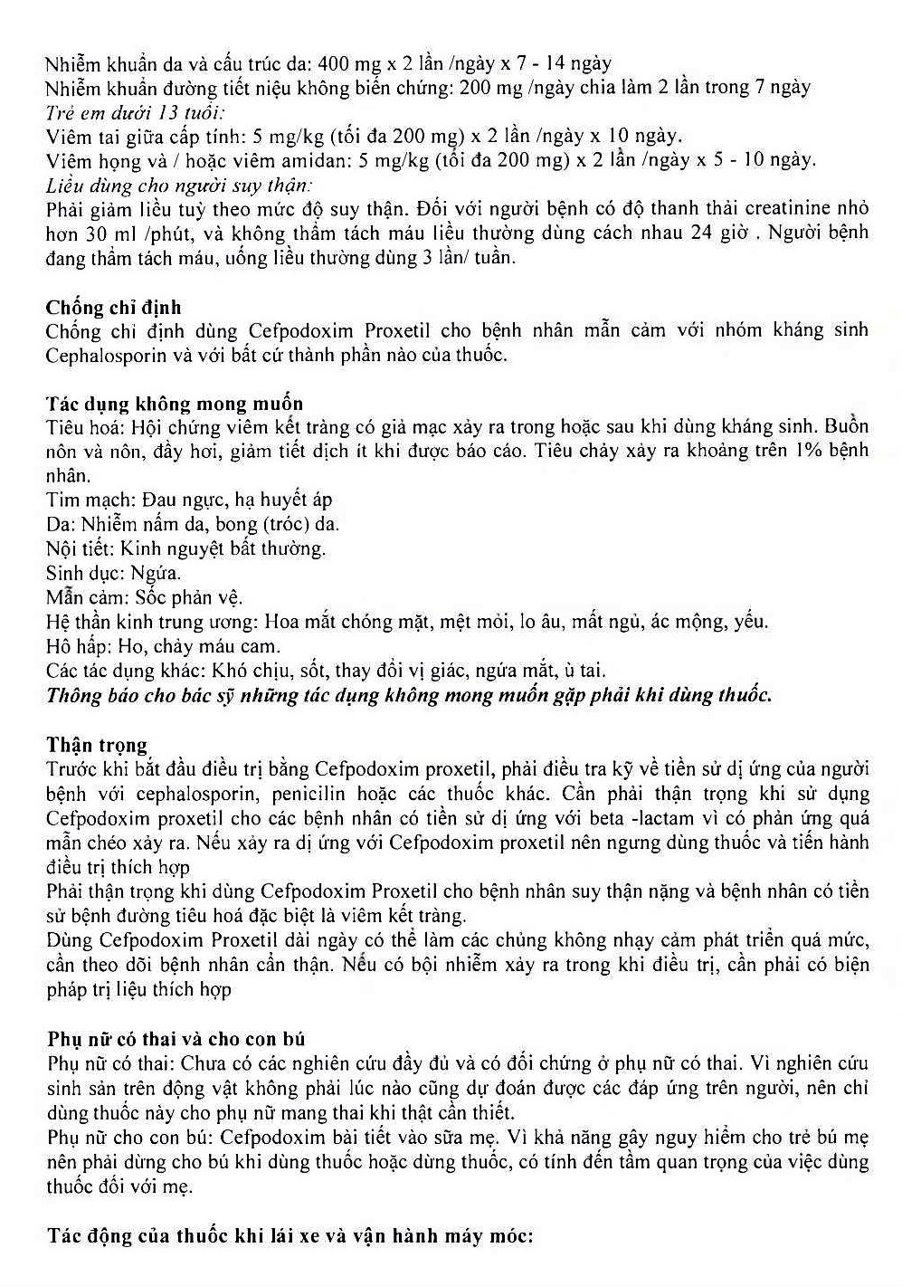 Hình ảnh Thuốc Gamincef 200 Maxim điều trị viêm phổi, viêm phế quản, viêm họng (2 vỉ x 10 viên)