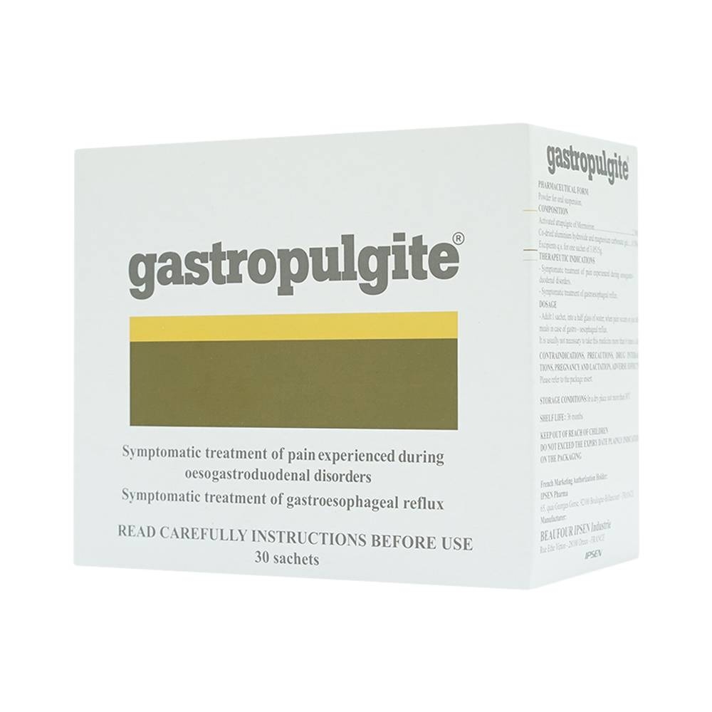 Hình ảnh Bột Gastropulgite Ipsen điều trị rối loạn thực quản, dạ dày, tá tràng (30 gói)