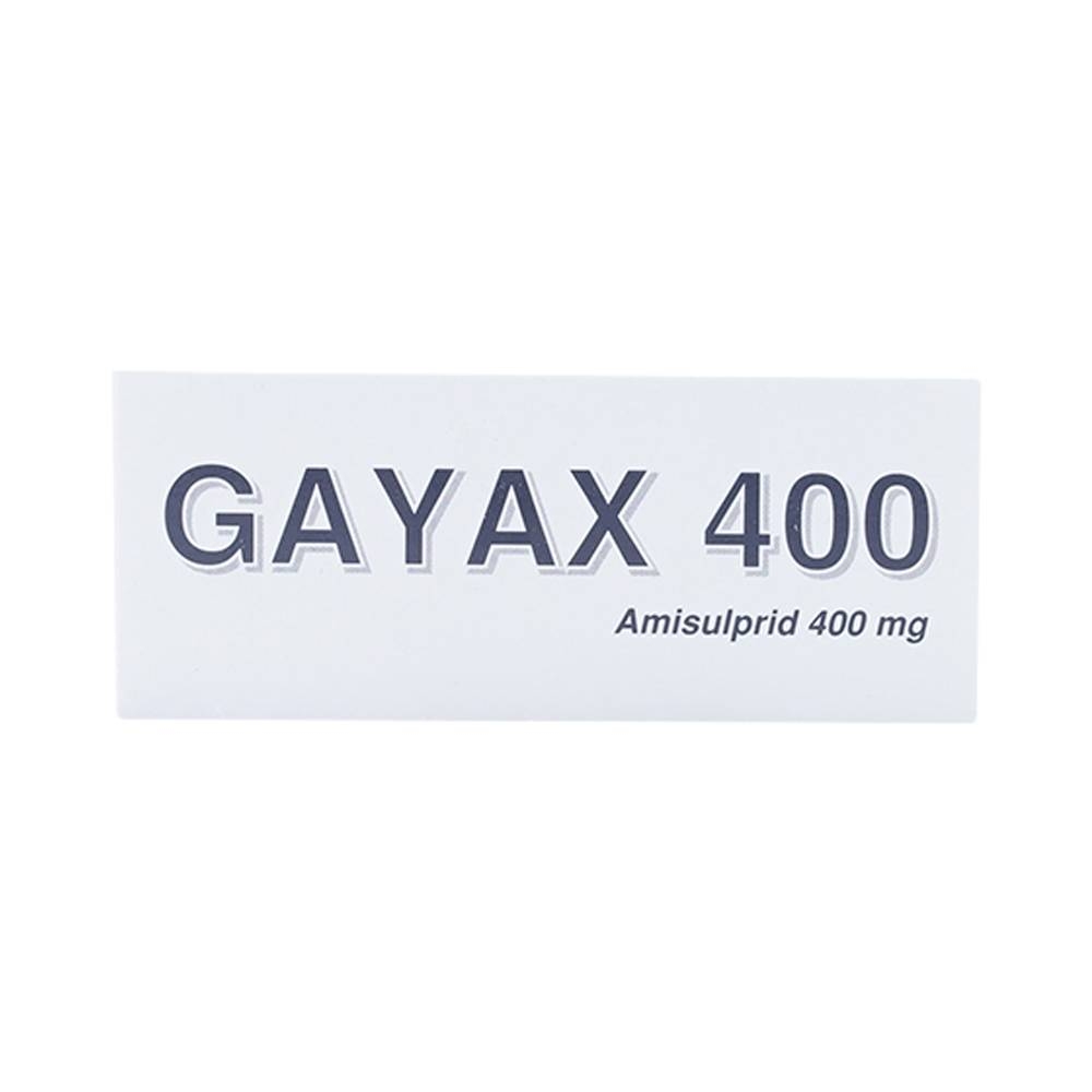 Hình ảnh Thuốc Gayax 400 Davipharm điều trị tâm thần phân liệt (4 vỉ x 7 viên)