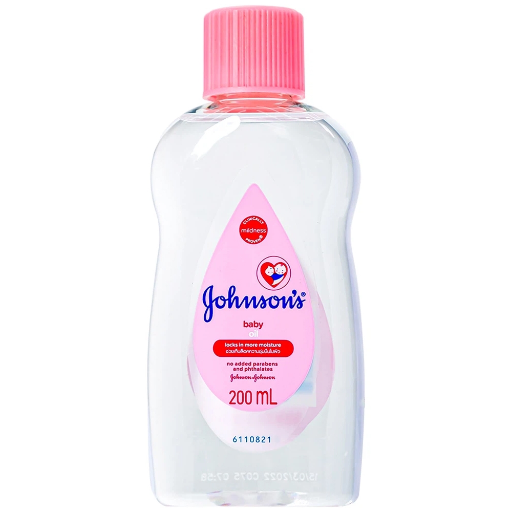 Hình ảnh Dầu dưỡng ẩm mát xa Johnson's Baby Oil (200ml)