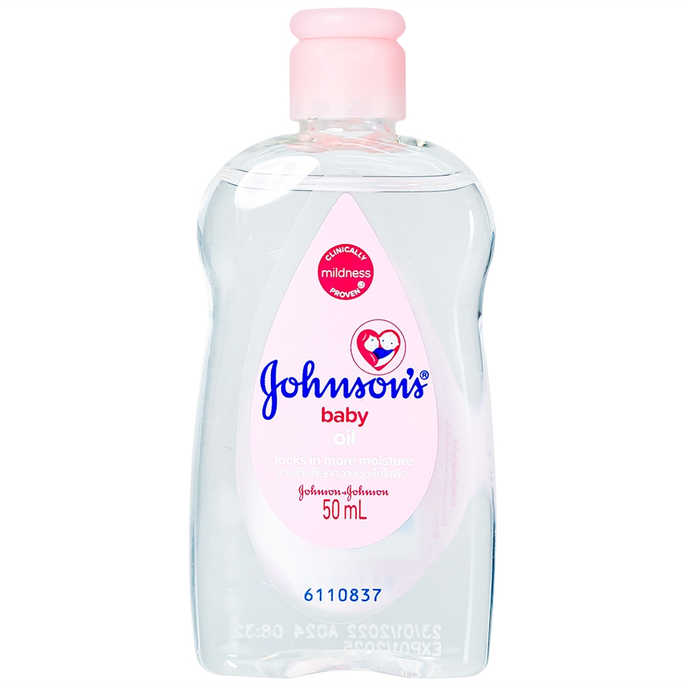 Hình ảnh Dầu dưỡng ẩm mát xa Johnson's Baby Oil (50ml)