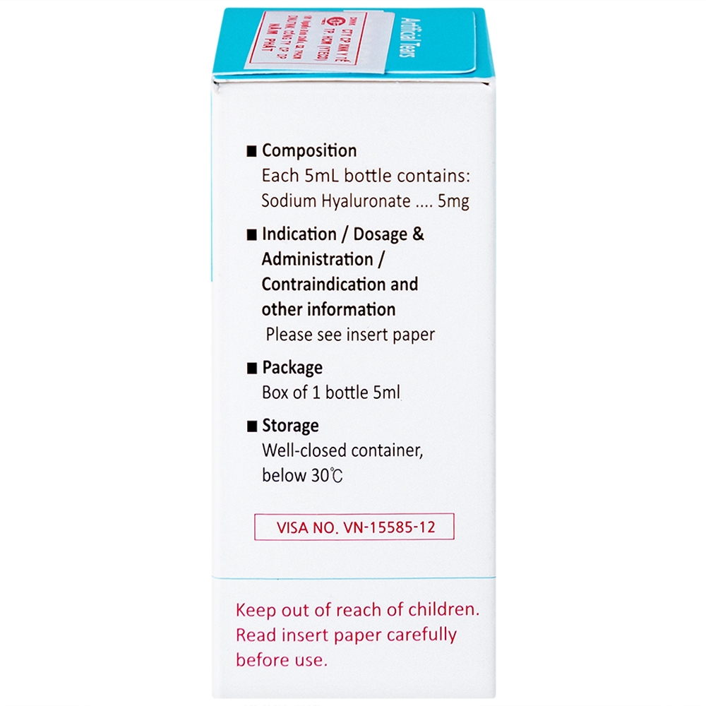 Hình ảnh Thuốc nhỏ mắt Hameron hỗ trợ làm giảm khô mắt và làm chất bôi trơn khi sử dụng kính áp tròng (5ml)