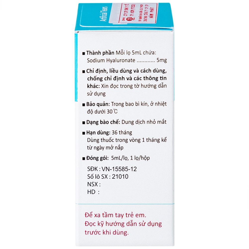 Hình ảnh Thuốc nhỏ mắt Hameron hỗ trợ làm giảm khô mắt và làm chất bôi trơn khi sử dụng kính áp tròng (5ml)