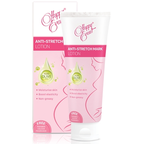 Hình ảnh Sữa chống rạn da Happy Event Anti-Stretch Mark Lotion giúp dưỡng ẩm tự nhiên (100ml)