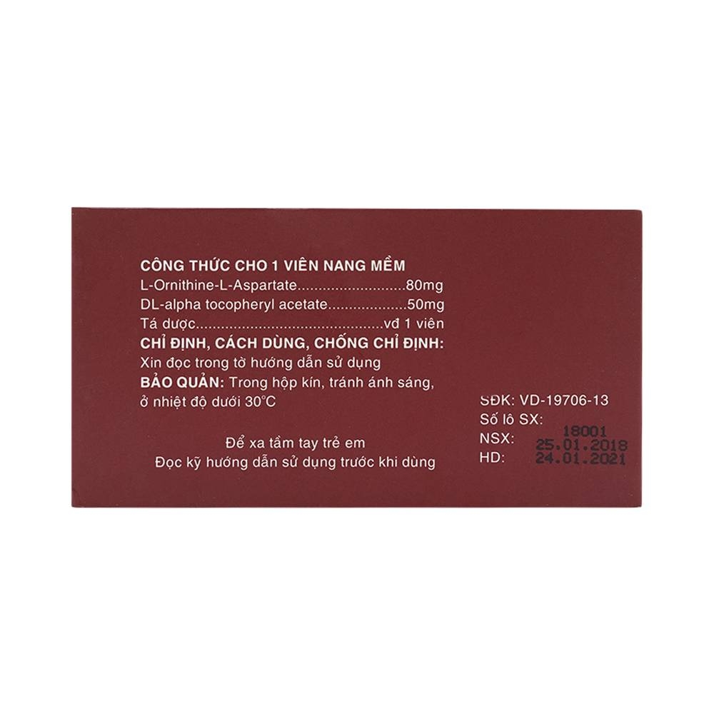 Hình ảnh Thuốc Hepalkey Phil dùng trong trường hợp tăng amoniac do viêm gan cấp và mãn tính (12 vỉ x 10 viên)