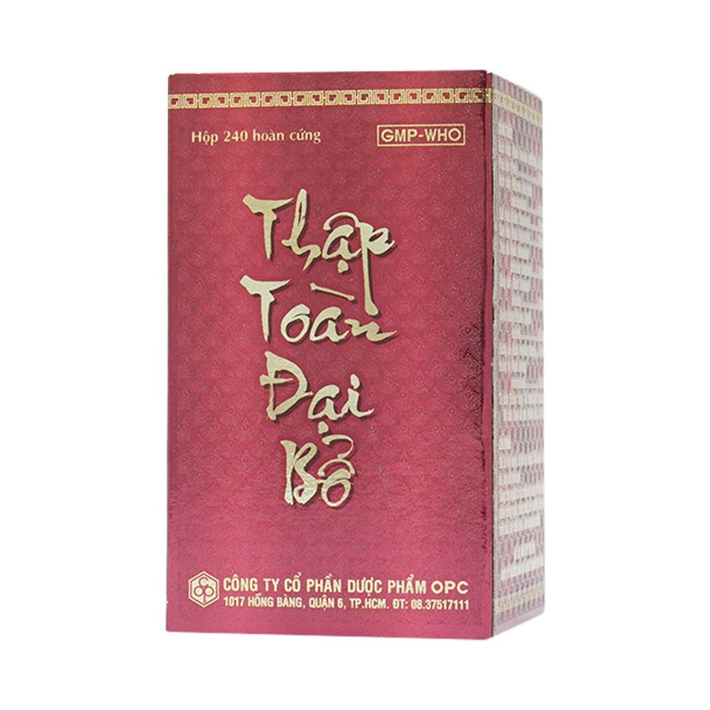 Hình ảnh Thuốc Thập Toàn Đại Bổ OPC bồi bổ khí huyết, trị suy nhược cơ thể (240 viên)