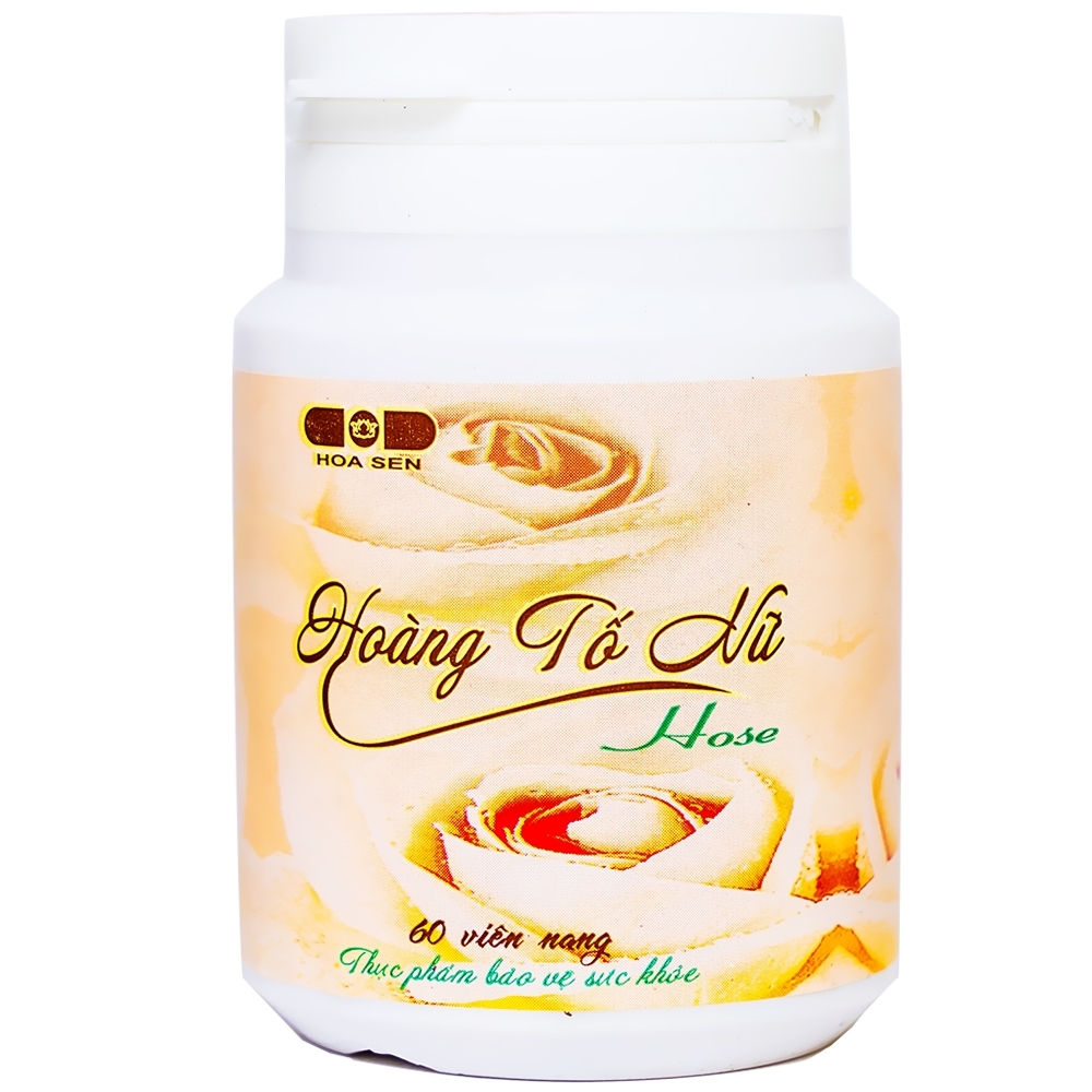 Hình ảnh Viên uống Hoàng Tố Nữ Hose Hoa Sen bổ trung ích khí, sinh tân, chỉ khát (60 viên)