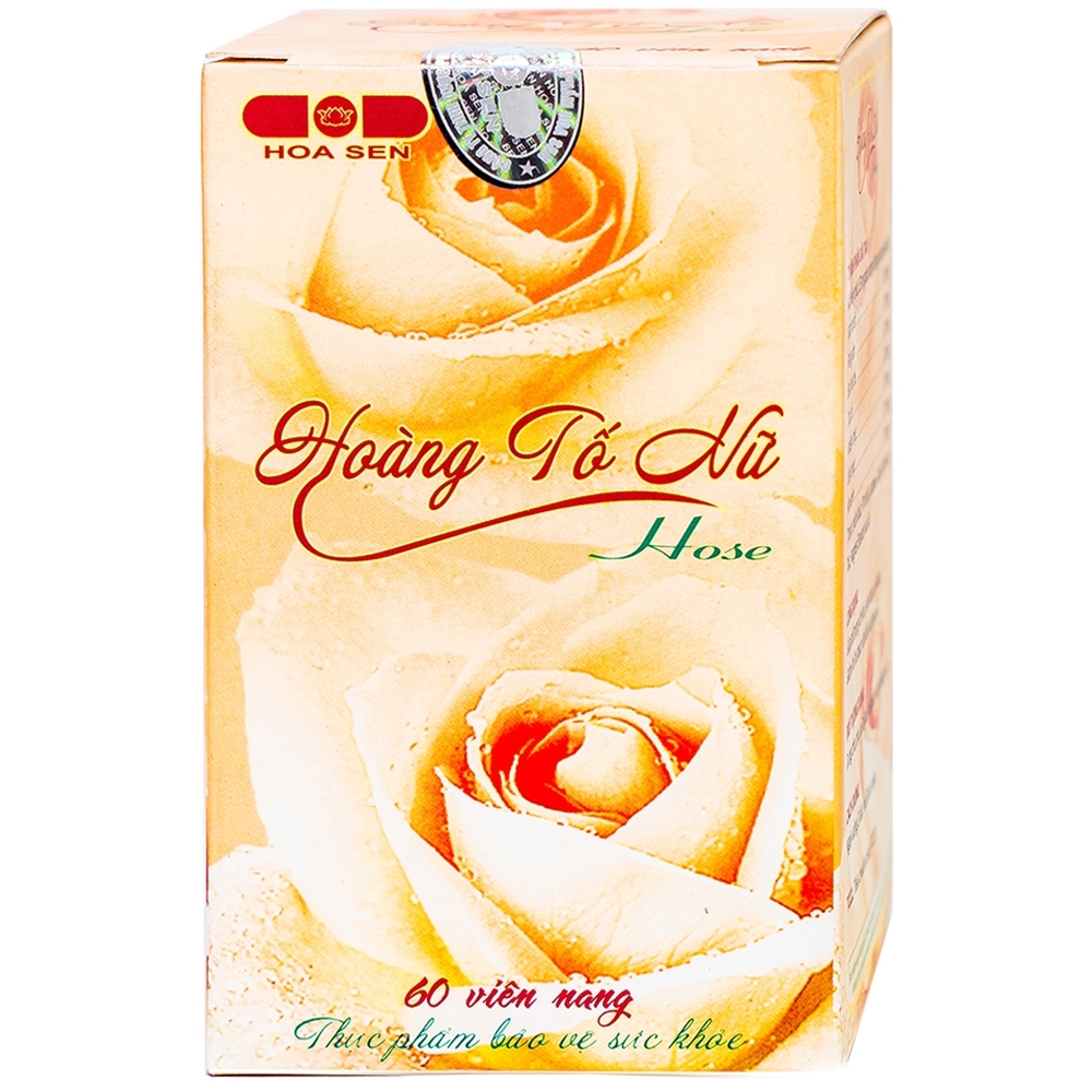 Hình ảnh Viên uống Hoàng Tố Nữ Hose Hoa Sen bổ trung ích khí, sinh tân, chỉ khát (60 viên)
