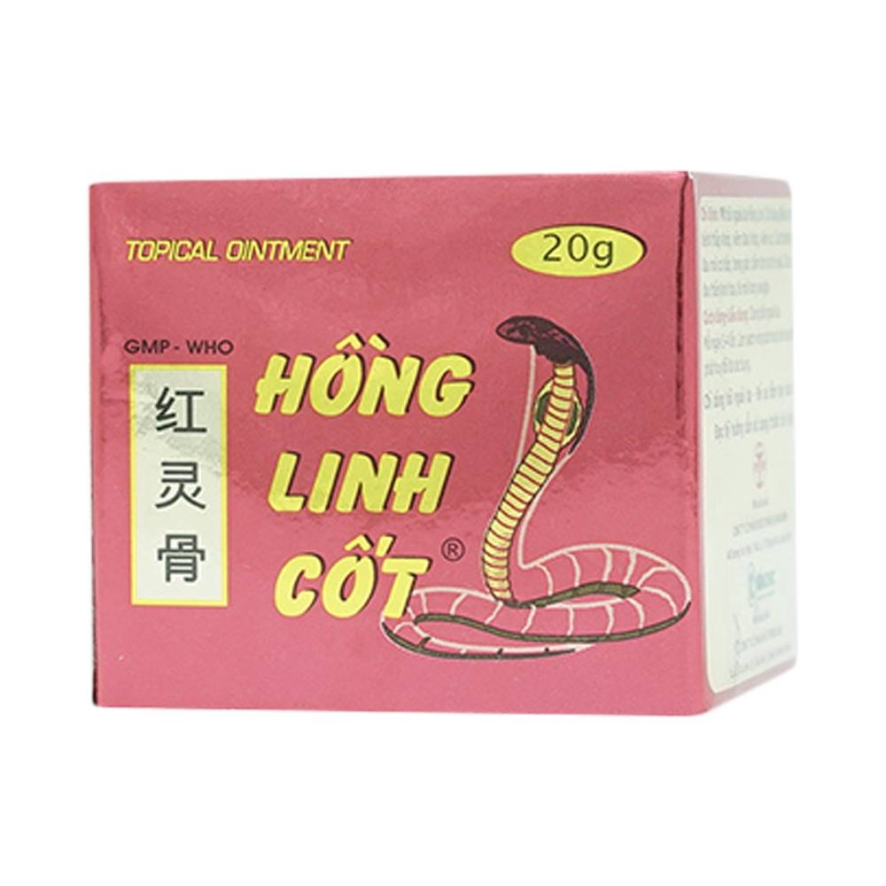Hình ảnh Cao Hồng Linh Cốt Quapharco điều trị bệnh thấp khớp, viêm đau khớp (20g)