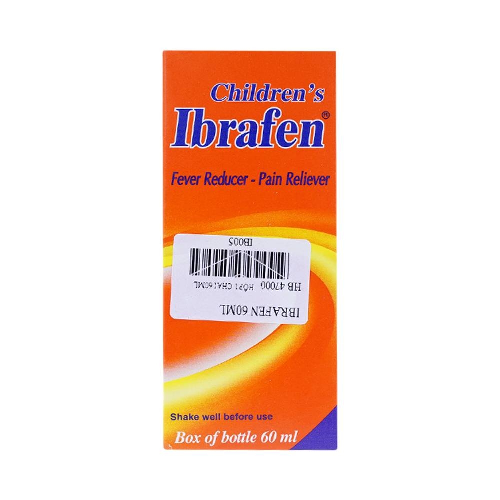 Hình ảnh Thuốc Ibrafen OPV điều trị đau đầu, giảm sốt cho trẻ (60ml)