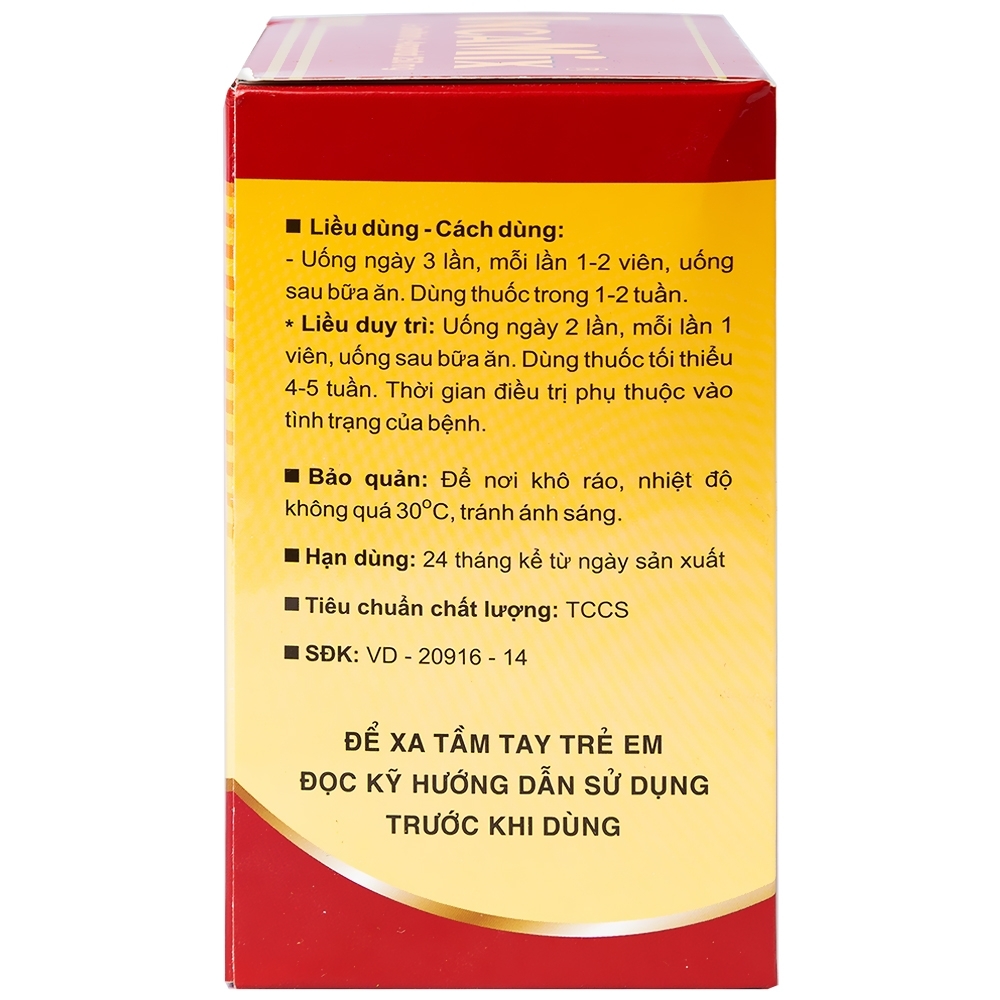 Hình ảnh Thuốc Incamix 250mg HDPharma điều trị các bệnh lý gan cấp và mãn tính (10 vỉ x 10 viên)