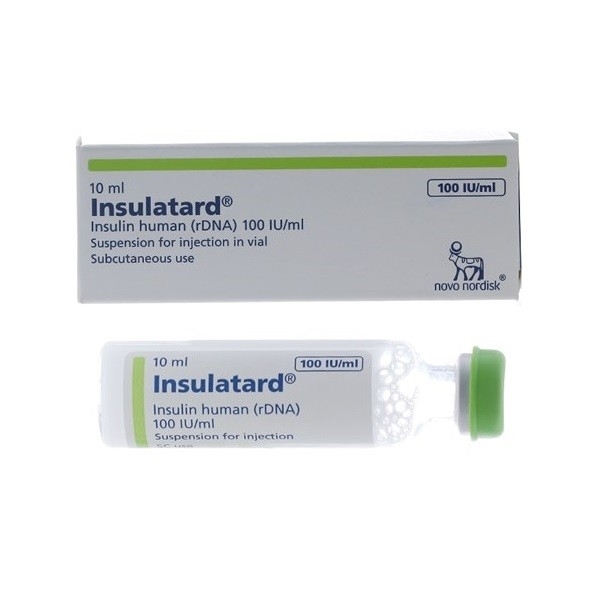 Hình ảnh Thuốc Insulatard 100IU/ml Novo Nordisk điều trị đái tháo đường (10ml)