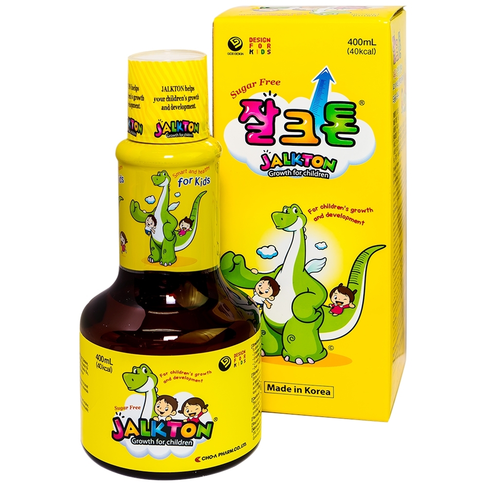 Hình ảnh Siro Jalkton Growth For Children Cho-A cung cấp vitamin, khoáng chất, axit amin (400ml)