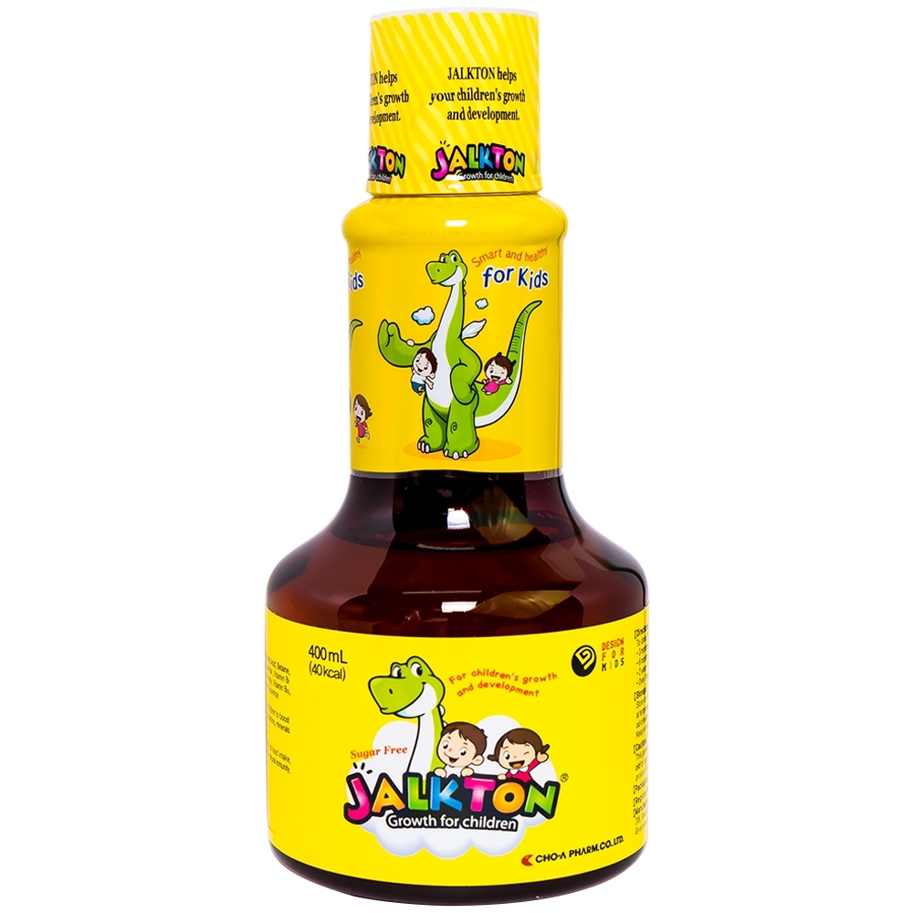 Hình ảnh Siro Jalkton Growth For Children Cho-A cung cấp vitamin, khoáng chất, axit amin (400ml)