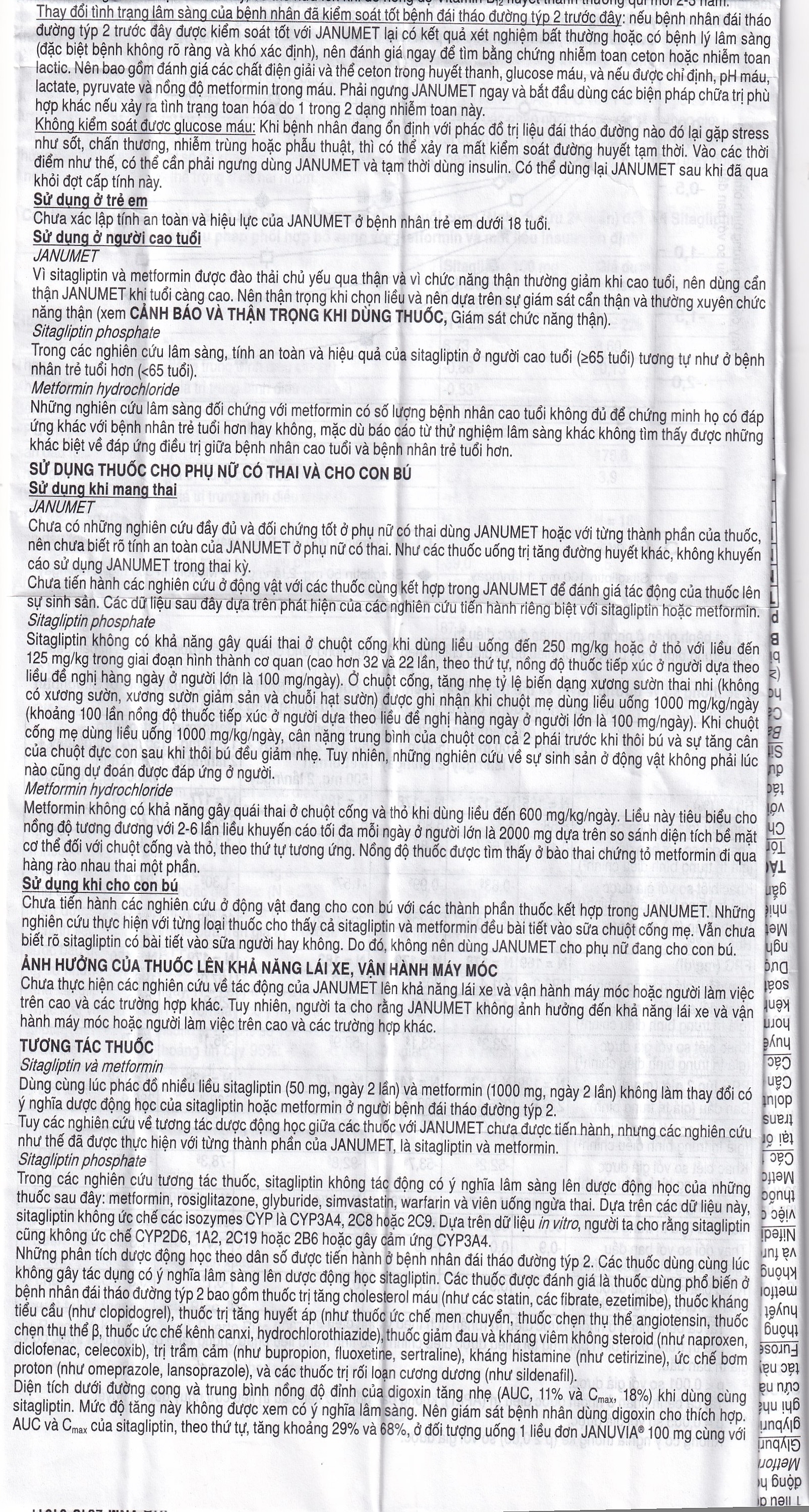 Hình ảnh Viên nén Janumet 50mg/500mg MSD điều trị đái tháo đường típ 2 (4 vỉ x 7 viên)