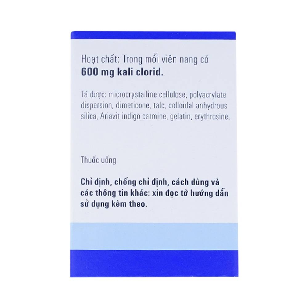Hình ảnh Thuốc Kaldyum 600mg Egis Pharma phòng ngừa, điều trị giảm kali huyết (50 viên)