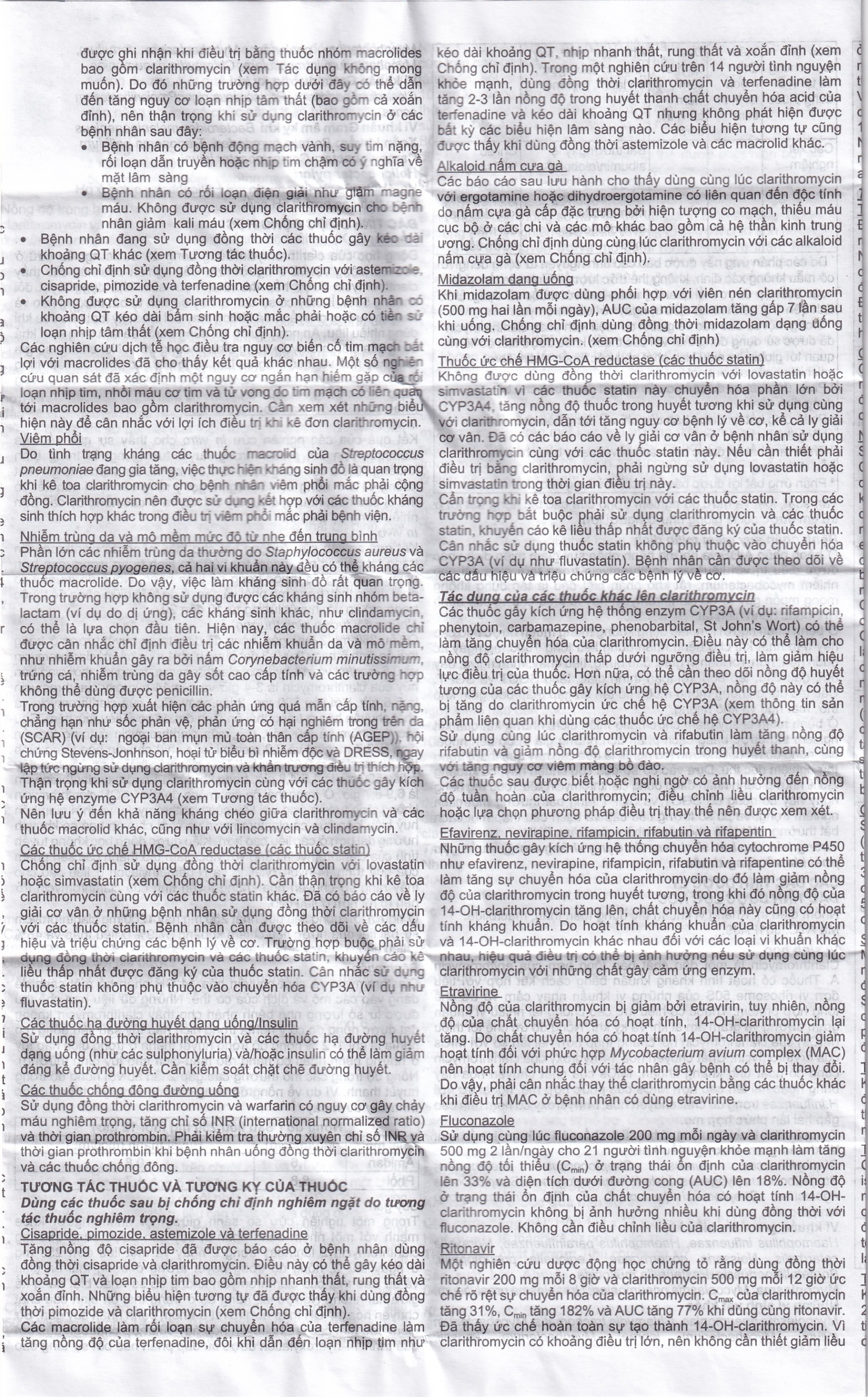 Hình ảnh Viên nén Klacid 250mg Abbott điều trị viêm amidan, viêm tai giữa, viêm xoang cấp (1 vỉ x 10 viên)