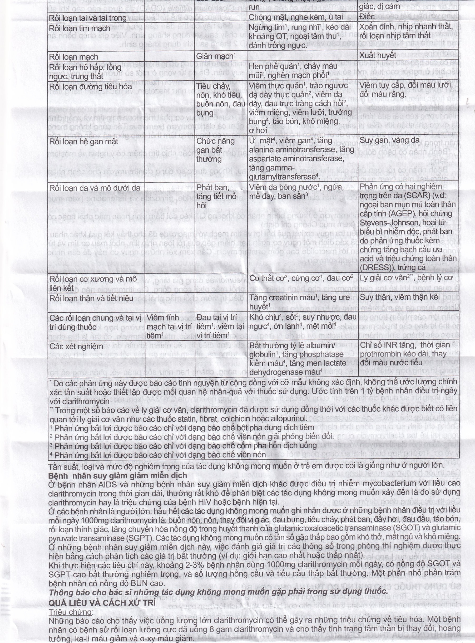 Hình ảnh Viên nén Klacid MR 500mg Abbott điều trị nhiễm trùng đường hô hấp (1 vỉ x 5 viên)