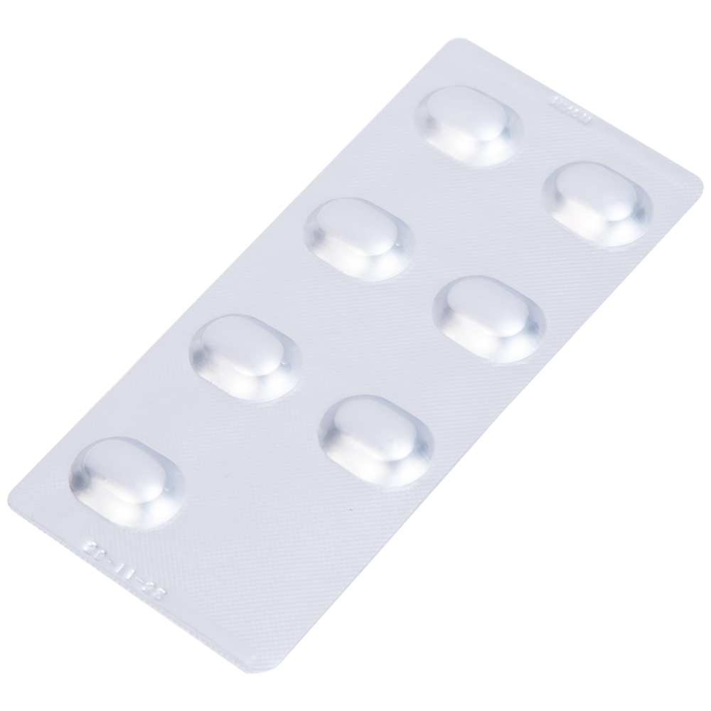 Hình ảnh Viên nén Lacipil 4mg GSK điều trị tăng huyết áp (4 vỉ x 7 viên)