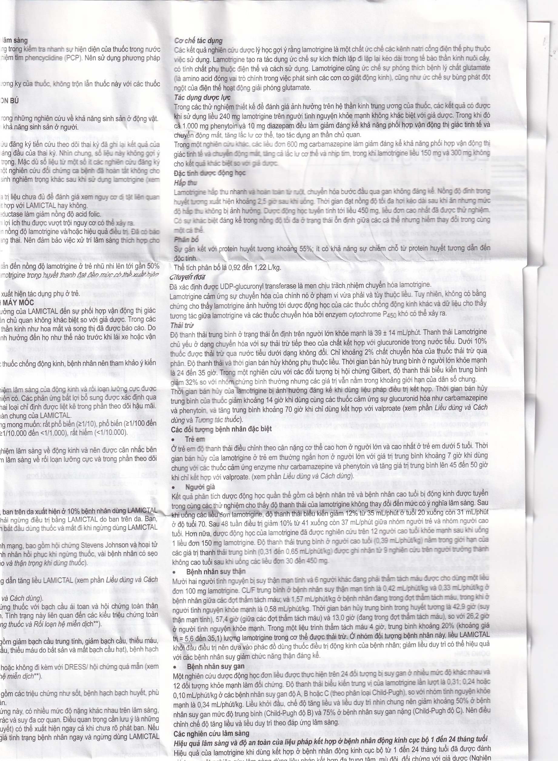 Hình ảnh Viên nén Lamictal 50mg GSK điều trị động kinh và phòng ngừa bệnh rối loạn lưỡng cực (3 vỉ x 10 viên)