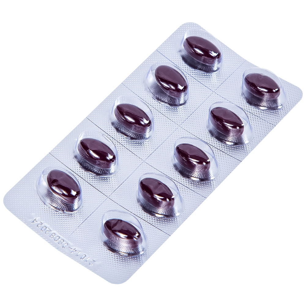 Hình ảnh Viên nang mềm Logpatat Phil Inter hỗ trợ điều trị bệnh lý về mắt, cận thị, quáng gà (6 vỉ x 10 viên)