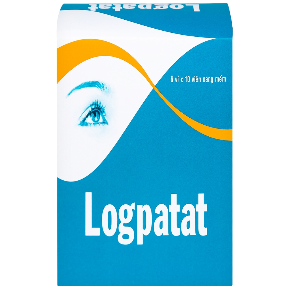 Hình ảnh Viên nang mềm Logpatat Phil Inter hỗ trợ điều trị bệnh lý về mắt, cận thị, quáng gà (6 vỉ x 10 viên)