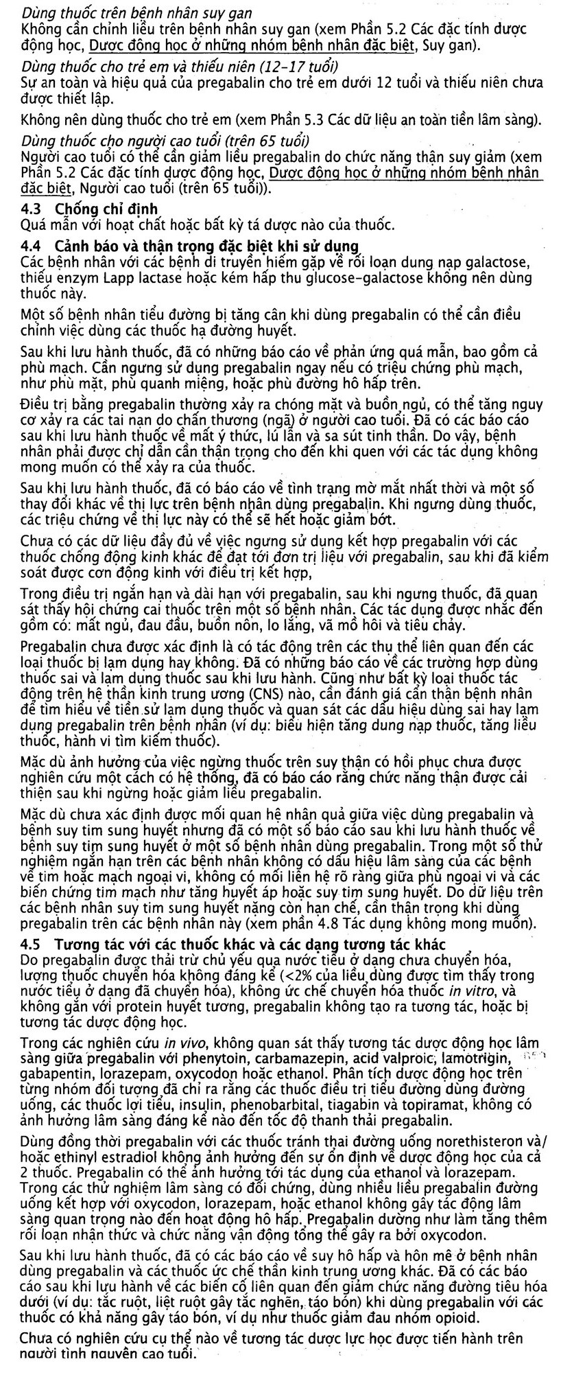 Hình ảnh Viên nang cứng Lyrica 75mg Pfizer điều trị đau thần kinh, động kinh cục bộ (4 vỉ x 14 viên) 