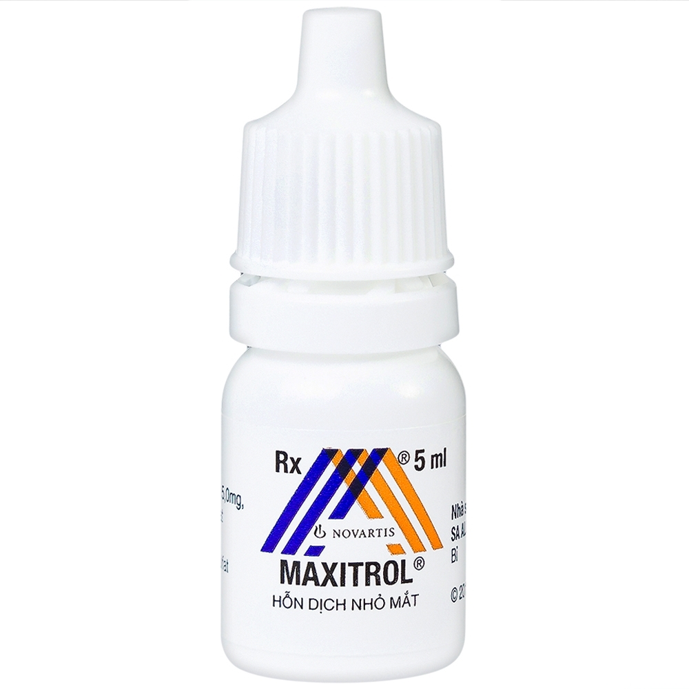 Hình ảnh Thuốc nhỏ mắt Maxitrol Alcon điều trị viêm mắt (5ml)