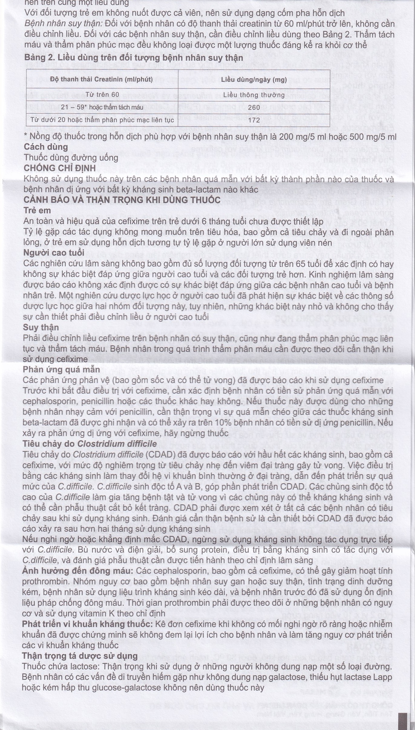 Hình ảnh Thuốc Mecefix-B.E 200mg Merap điều trị nhiễm khuẩn đường tiết niệu, viêm tai giữa (2 vỉ x 10 viên)