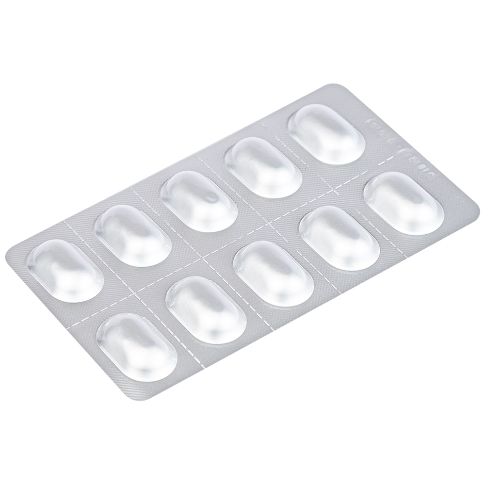 Hình ảnh Thuốc Mesalazine 500mg SaviPharm điều trị viêm loét đại tràng (10 vỉ x 10 viên)