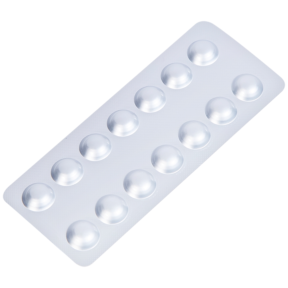 Hình ảnh Viên nén Mesulpine 20mg YooYoung điều trị bệnh trào ngược dạ dày, thực quản (2 vỉ x 14 viên) 