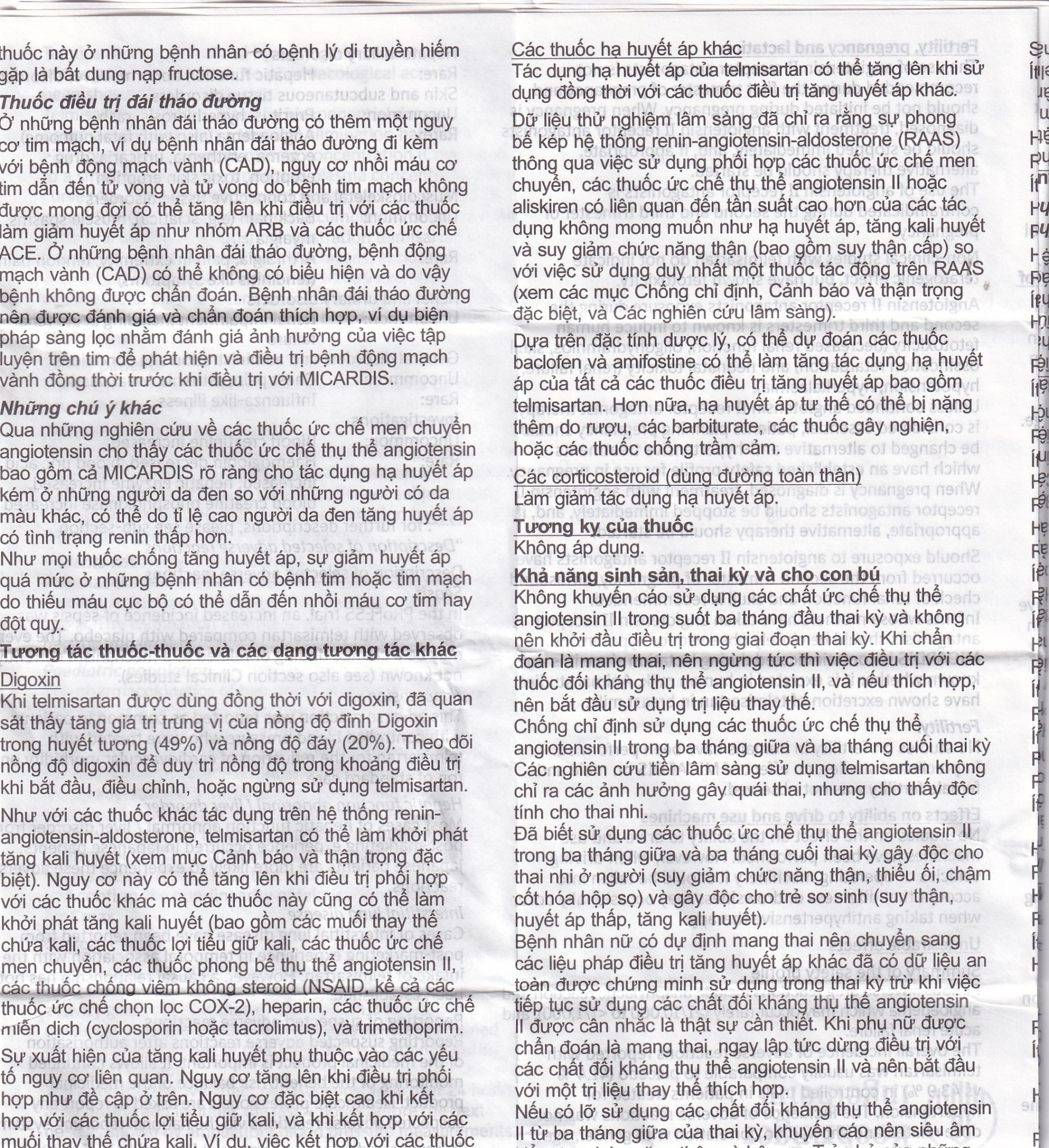 Hình ảnh Viên nén Micardis 40mg Boehringer điều trị tăng huyết áp vô căn (3 vỉ x 10 viên)