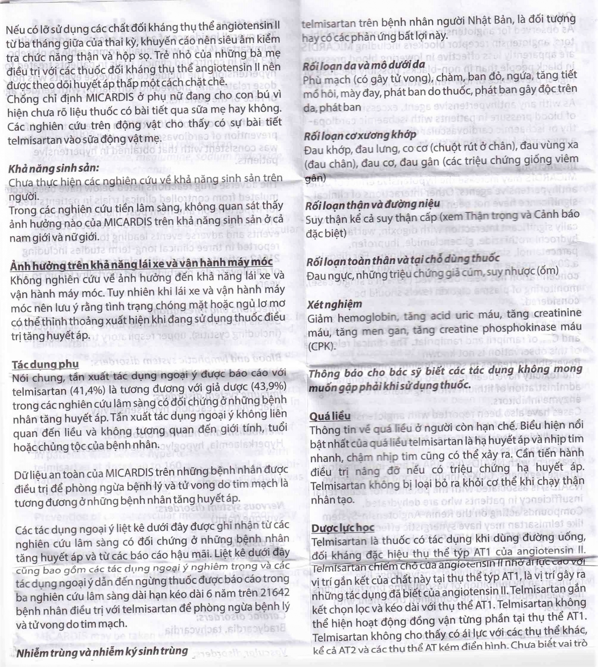 Hình ảnh Viên nén Micardis 80mg Boehringer điều trị tăng huyết áp vô căn (3 vỉ x 10 viên)