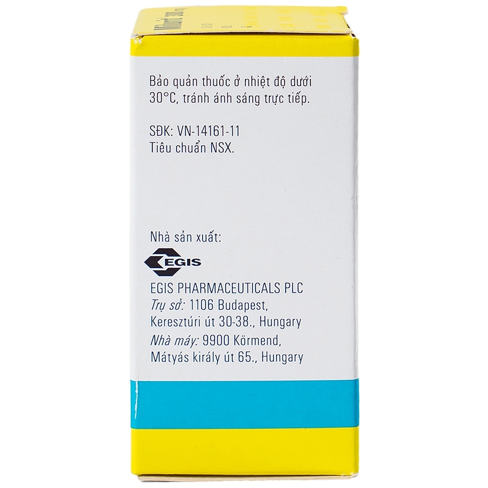 Hình ảnh Viên nén Milurit 300mg Egis Pharma điều trị bệnh gout, phòng ngừa bệnh sỏi axit uric (30 viên)