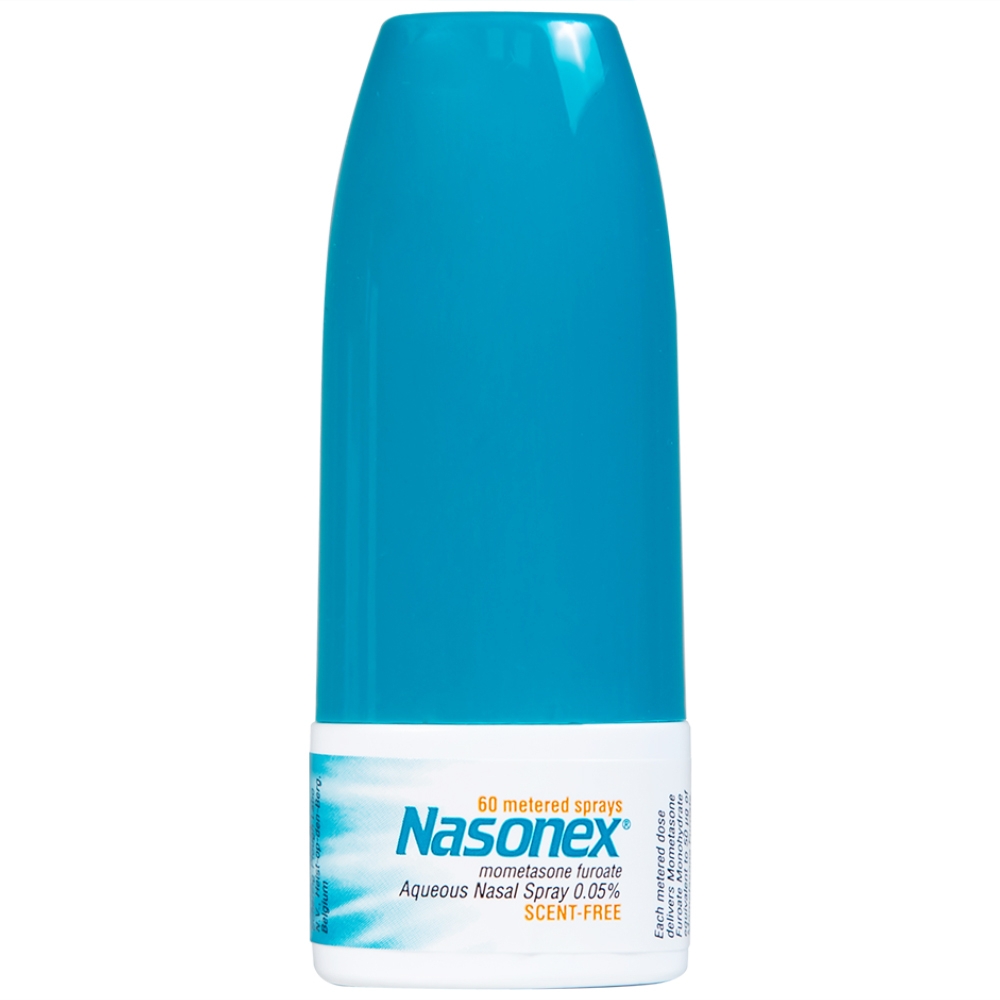 Hình ảnh Thuốc xịt mũi Nasonex Bayer điều trị viêm mũi dị ứng (60 liều)