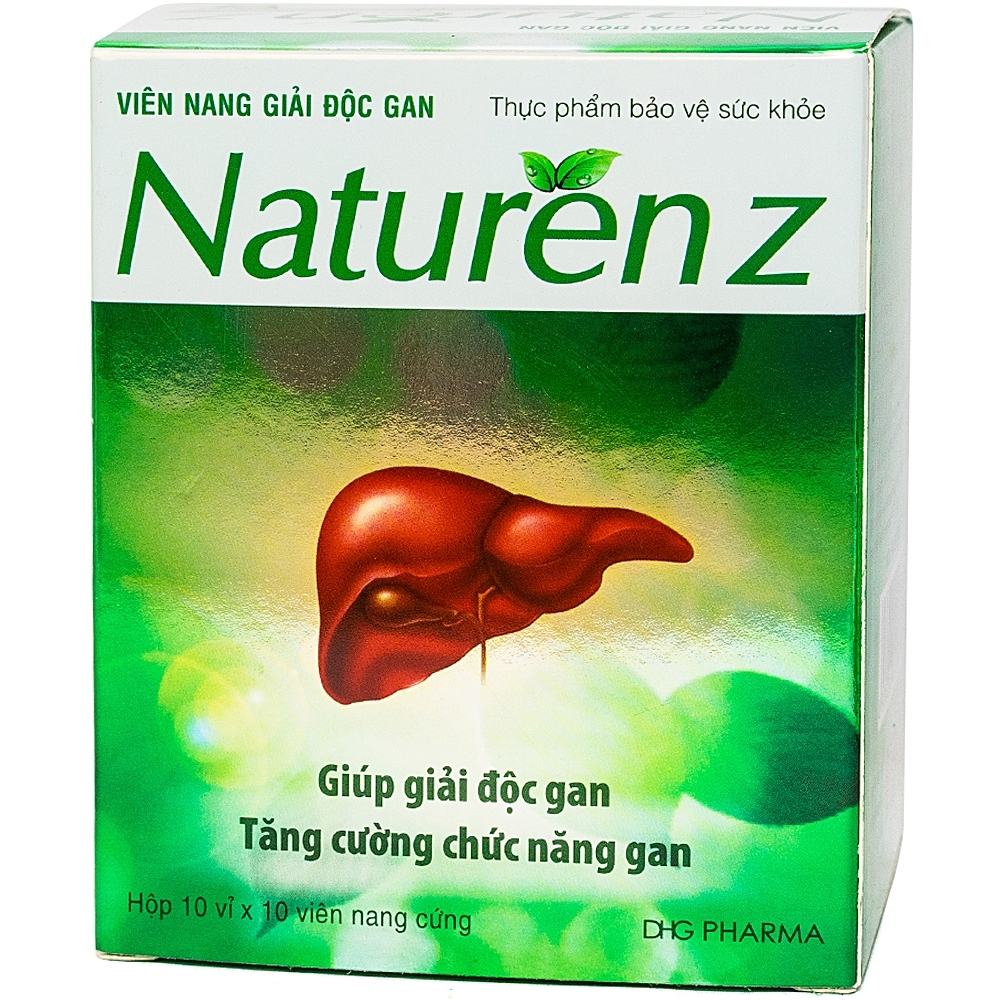 Hình ảnh Viên uống Naturen Z DHG hỗ trợ giải độc gan (10 vỉ x 10 viên)