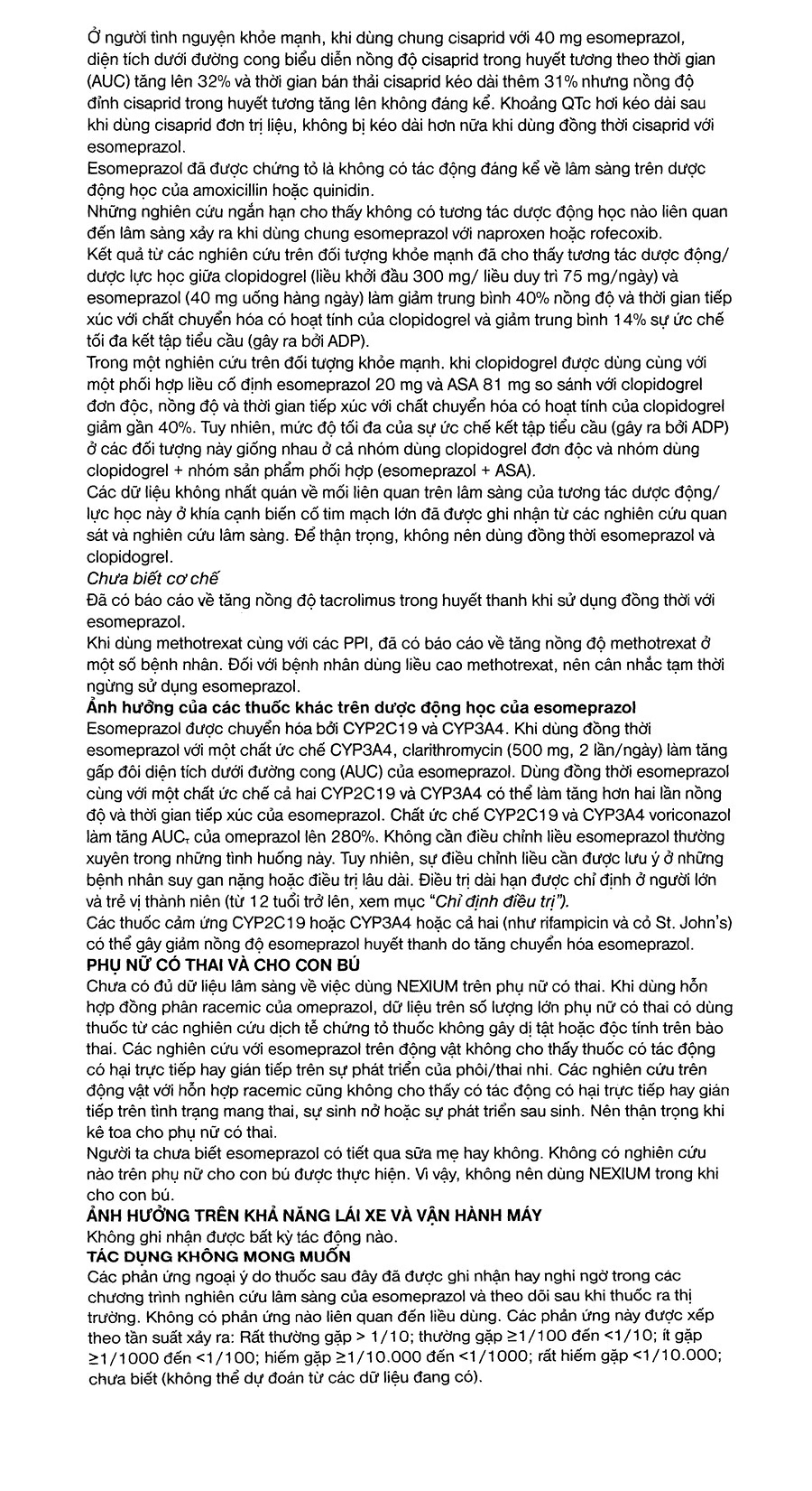 Hình ảnh Cốm Nexium 10mg AstraZeneca điều trị trào ngược dạ dày - thực quản (28 gói)