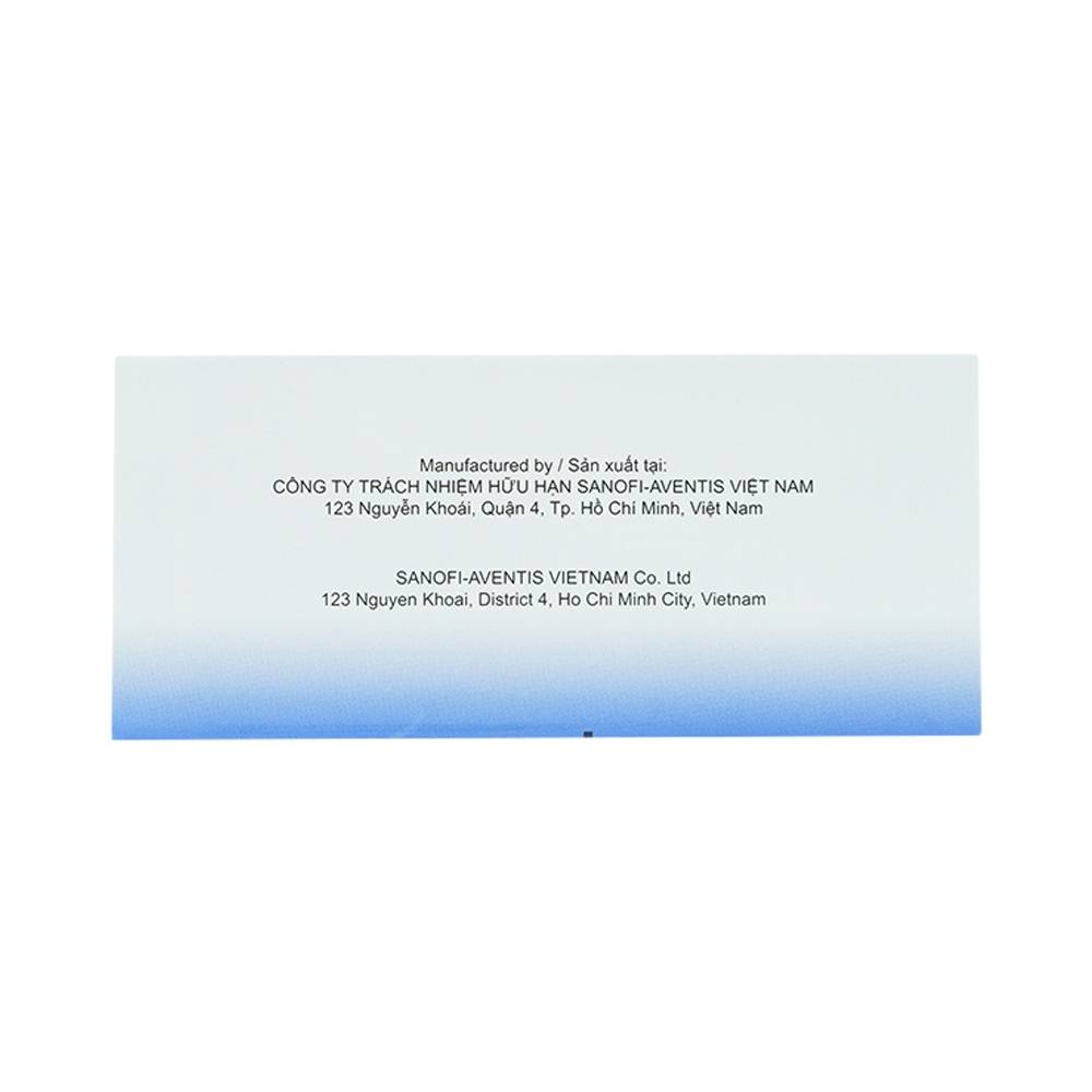 Hình ảnh Thuốc No-spa 40mg Sanofi điều trị co thắt cơ trơn, sỏi túi mật, sỏi ống mật (5 vỉ x 10 viên)