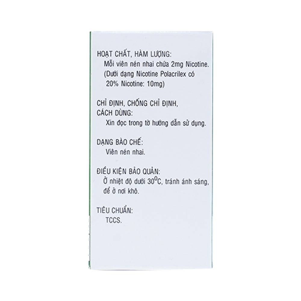 Hình ảnh Viên nhai OH NO Việt Phúc hỗ trợ cai nghiện thuốc lá (1 lọ x 12 viên)