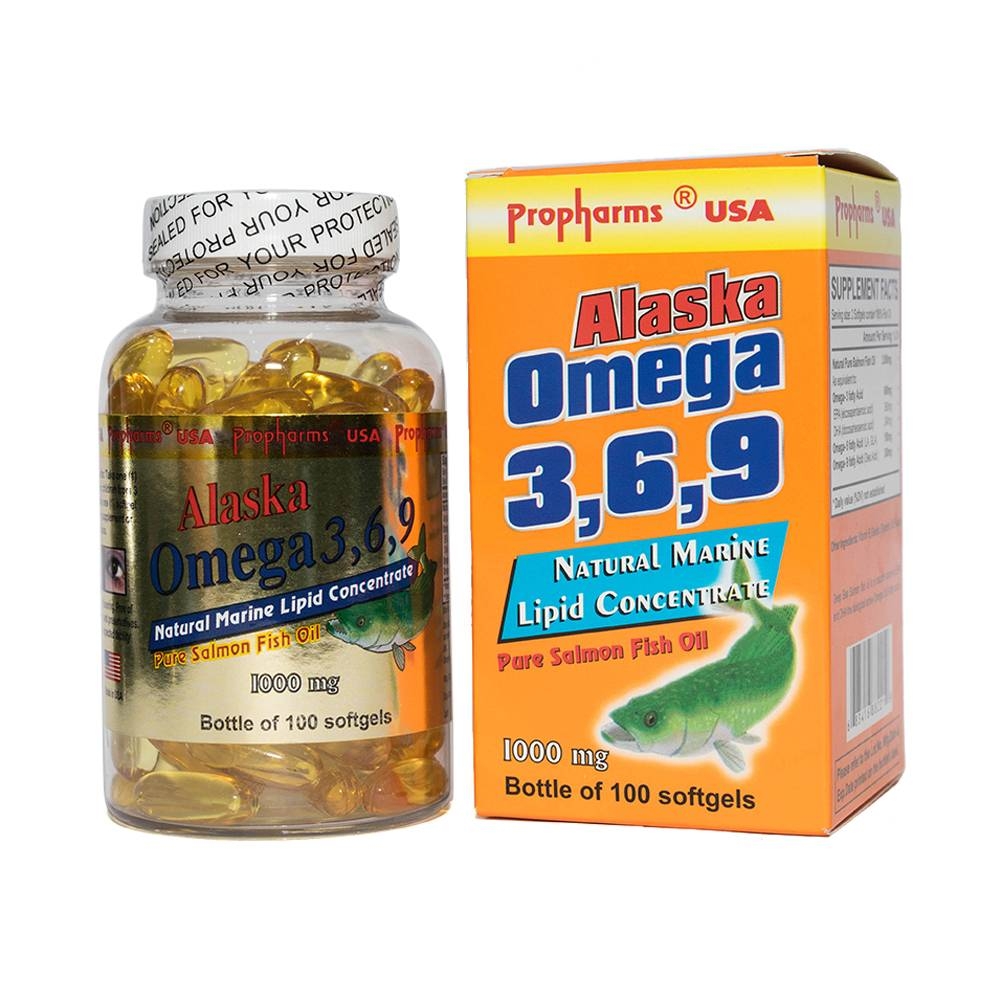 Hình ảnh Viên uống Omega-3,6,9 bổ não, tăng cường thị lực (100 viên)