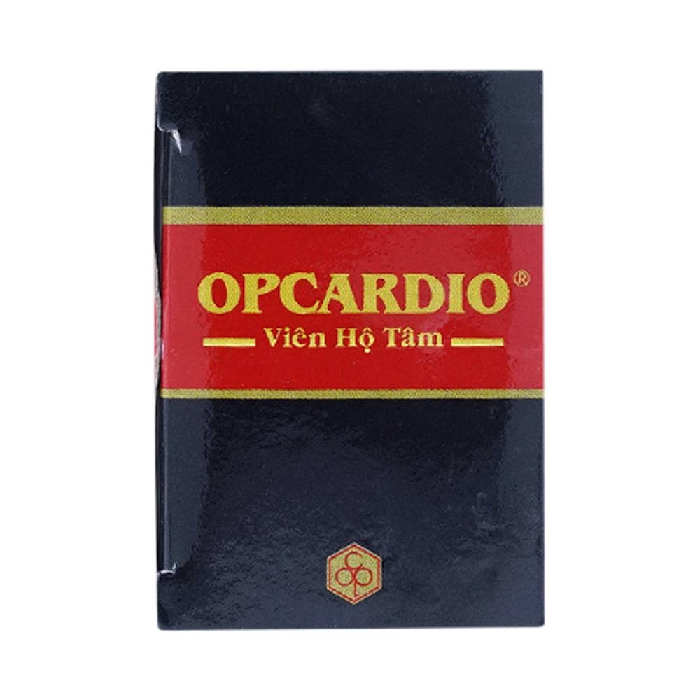 Hình ảnh Viên Hộ Tâm Opcardio OPC phòng ngừa và điều trị các chứng đau thắt ngực (5 vỉ x 10 viên)
