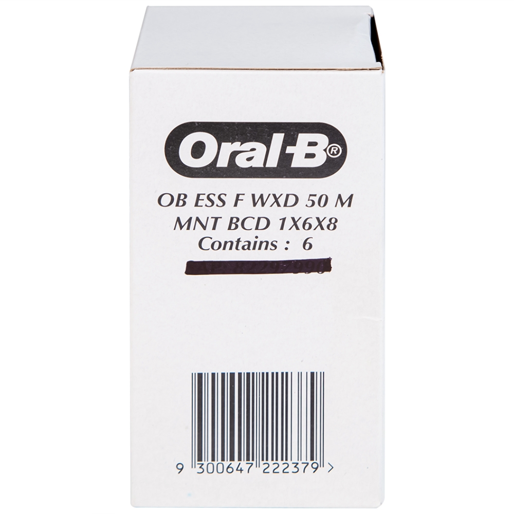 Hình ảnh Chỉ nha khoa Oral-B Essential Floss làm sạch giữa các khe răng (6 cuộn)