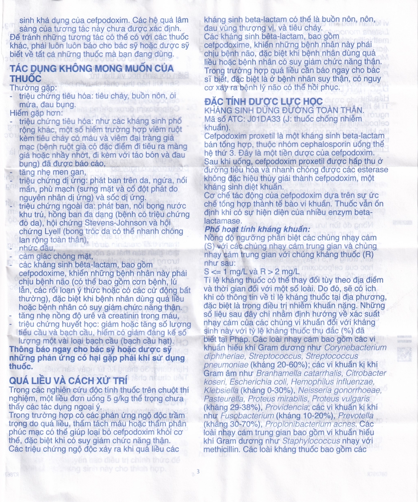 Hình ảnh Thuốc Orelox 100mg Sanofi điều trị các chứng nhiễm khuẩn, viêm họng, viêm xoang cấp (1 vỉ x 10 viên)